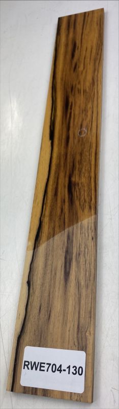 Fretboard Royal White Ebony, 530x75x9mm Unique Piece #130